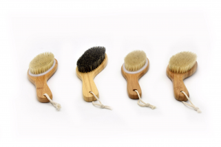 Carbon bamboo brush